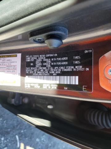 Photo 10 from auction – 2020 TOYOTA 4RUNNER SR with VIN JTEBU5JR8L5756475