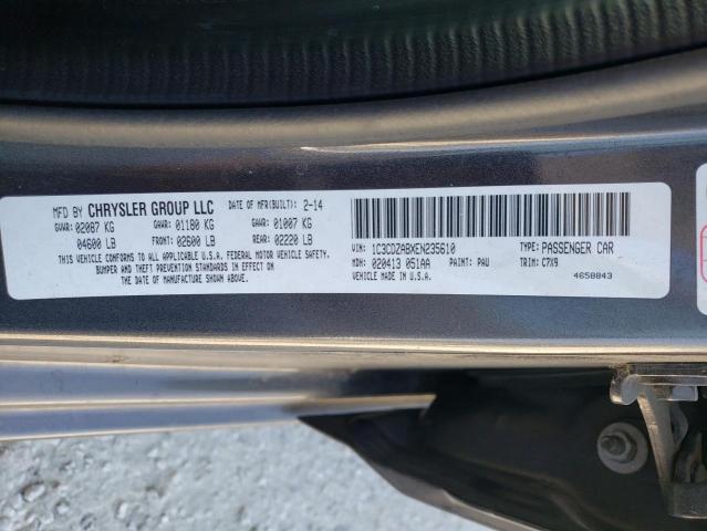 Photo 10 from auction – 2014 DODGE AVENGER SE with VIN 1C3CDZABXEN235610