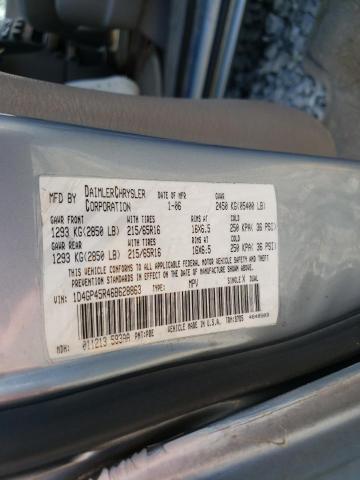 Photo 10 from auction – 2003 DODGE GRAND CARA with VIN 2D4GP44L03R235615