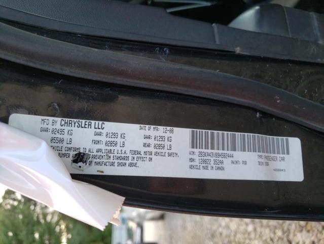 Zdjęcie 10 z aukcji – 2009 DODGE CHARGER z VIN 2B3KA43V89H582444
