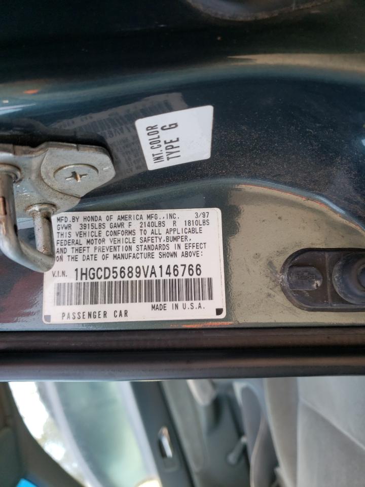 Photo 10 from auction – 1997 HONDA ACCORD VAL with VIN 1HGCD5689VA146766