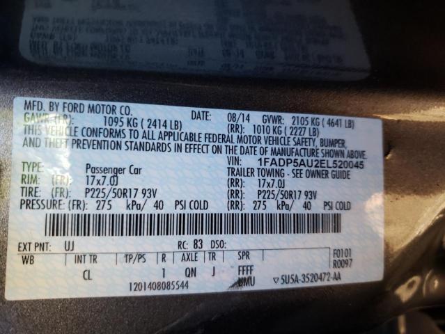 صورة رقم 10 من المزاد - 2014 FORD C-MAX SE مع VIN 1FADP5AU2EL520045