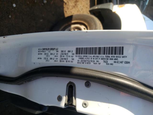 Photo 10 from auction – 2012 DODGE RAM 2500 S with VIN 3C6TD5HT7CG170134