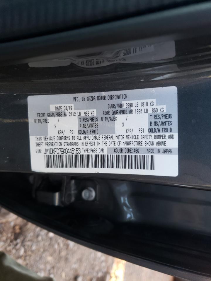 Photo 10 from auction – 2019 MAZDA CX-3 TOURI with VIN JM1DKFC79K0445153