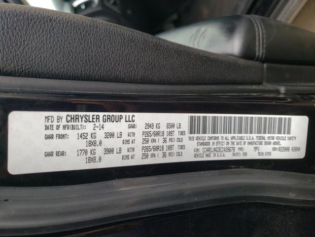Photo 10 from auction – 2014 DODGE DURANGO SX with VIN 1C4RDJAG3EC428678