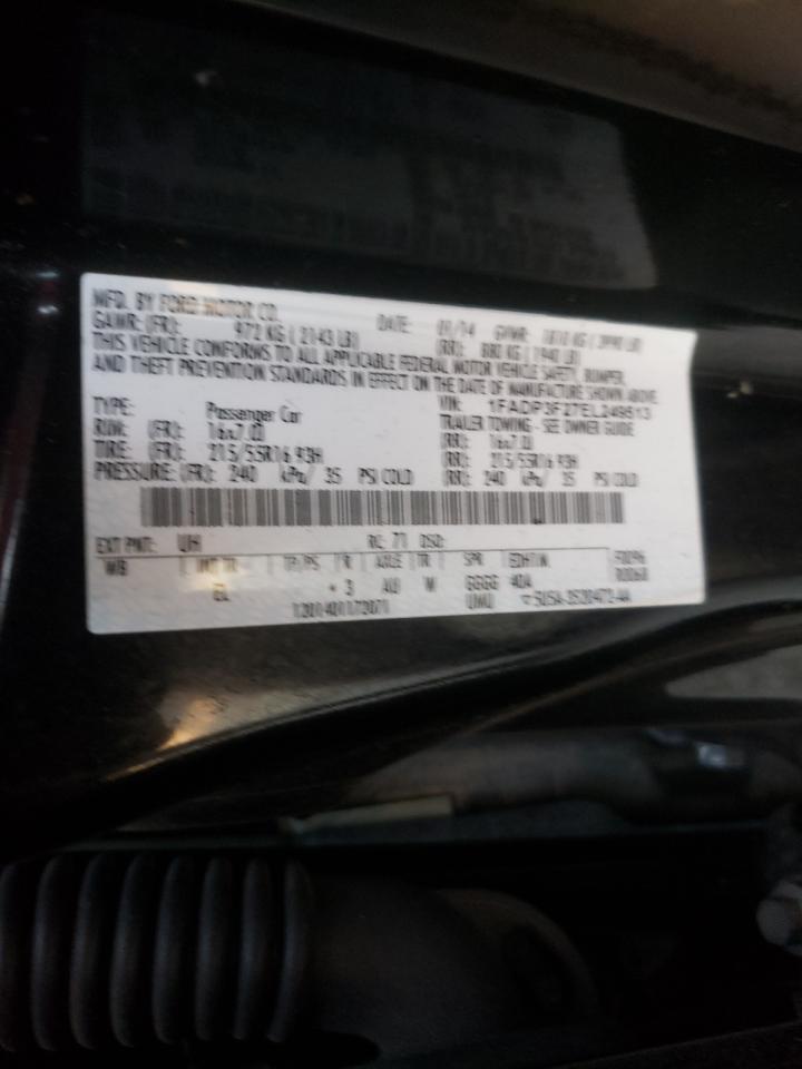 Photo 10 from auction – 2014 FORD FOCUS SE with VIN 1FADP3F27EL249513