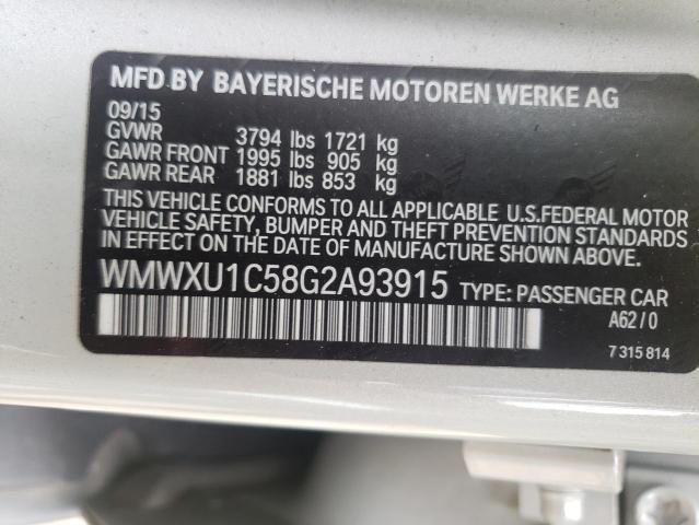 Фото 10 с аукциона – 2016 MINI COOPER CLU с VIN WMWXU1C58G2A93915
