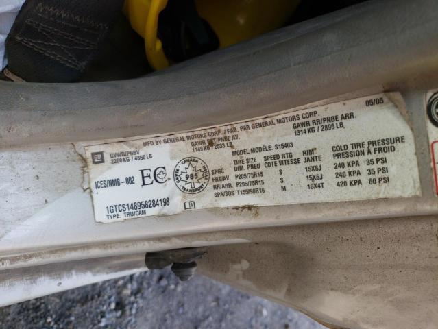 Photo 10 from auction – 2005 GMC CANYON with VIN 1GTCS148958284198