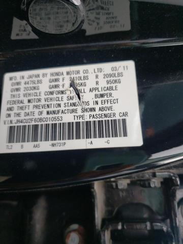 Photo 10 from auction – 2011 ACURA TSX with VIN JH4CU2F60BC010553