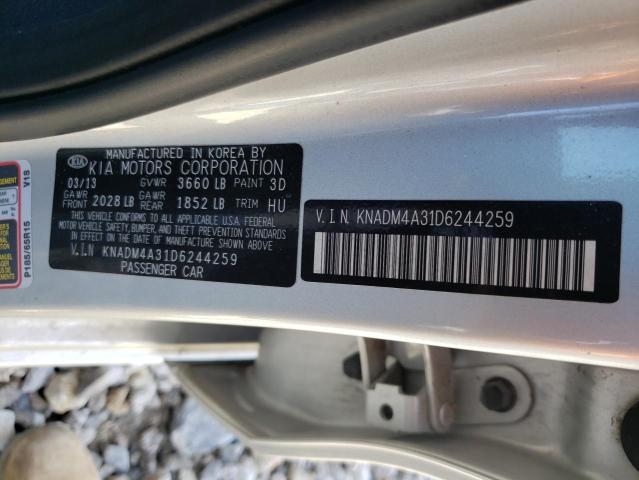 Photo 10 from auction – 2013 KIA RIO LX with VIN KNADM4A31D6244259