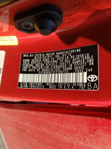 Photo 10 from auction – 2015 TOYOTA COROLLA L with VIN 5YFBURHE3FP266175