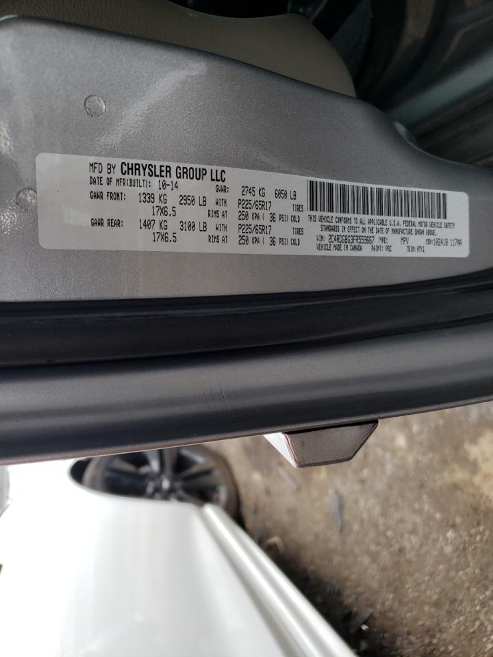 Photo 10 from auction – 2015 DODGE GRAND CARA with VIN 2C4RDGBG3FR559667
