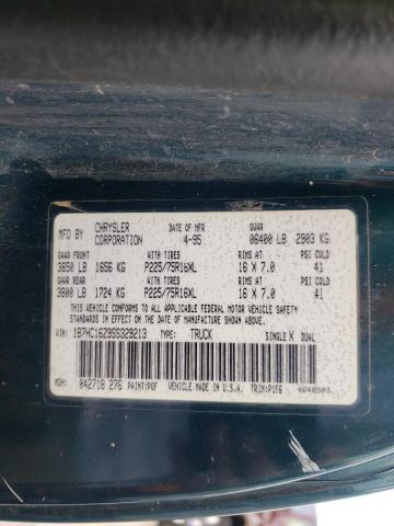 Photo 10 from auction – 1995 DODGE RAM 1500 with VIN 1B7HC16Z9SS329213