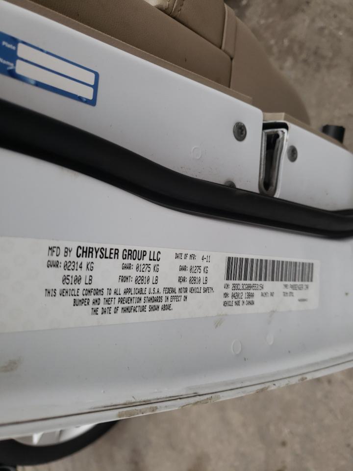 Photo 10 from auction – 2011 DODGE CHARGER with VIN 2B3CL3CG8BH553154