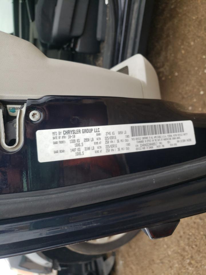Photo 10 from auction – 2010 DODGE GRAND CARA with VIN 2D4RN4DE2AR489517