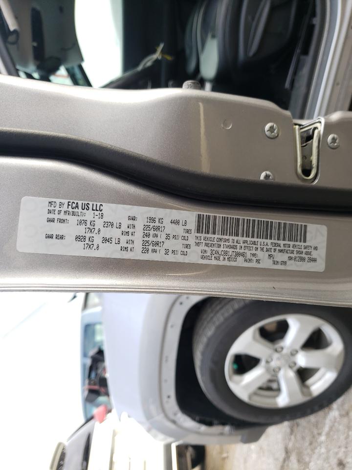 Photo 10 from auction – 2018 JEEP COMPASS LA with VIN 3C4NJCBB1JT300461