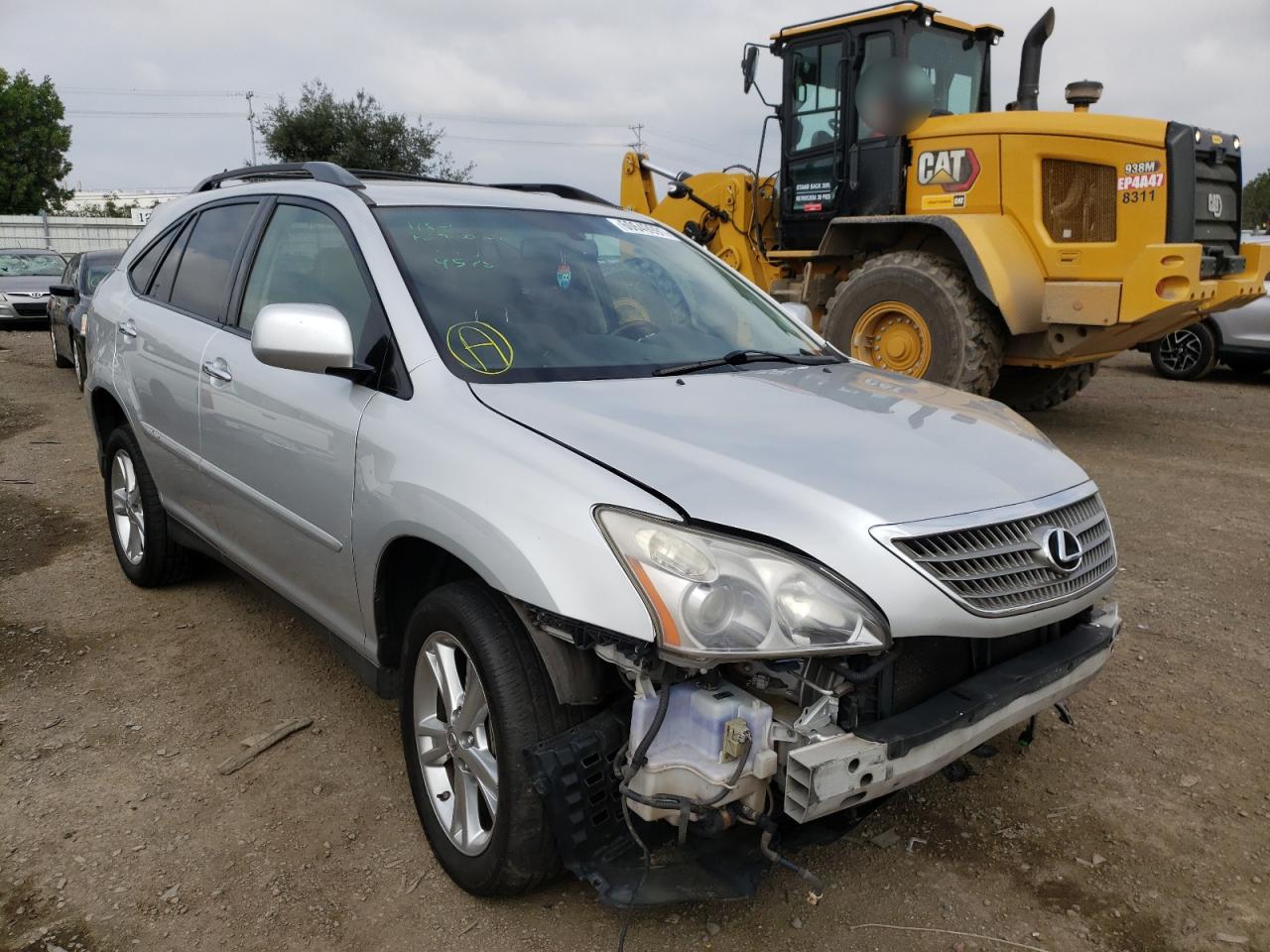 LEXUS RX 400H 2008 with VIN JTJHW31U182049578 - Photo from auction