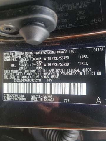 Photo 10 from auction – 2017 LEXUS RX350 with VIN 2T2BZMCA6HC095218