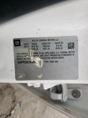 Photo 10 from auction – 2013 BUICK VERANO with VIN 1G4PP5SK2D4225343