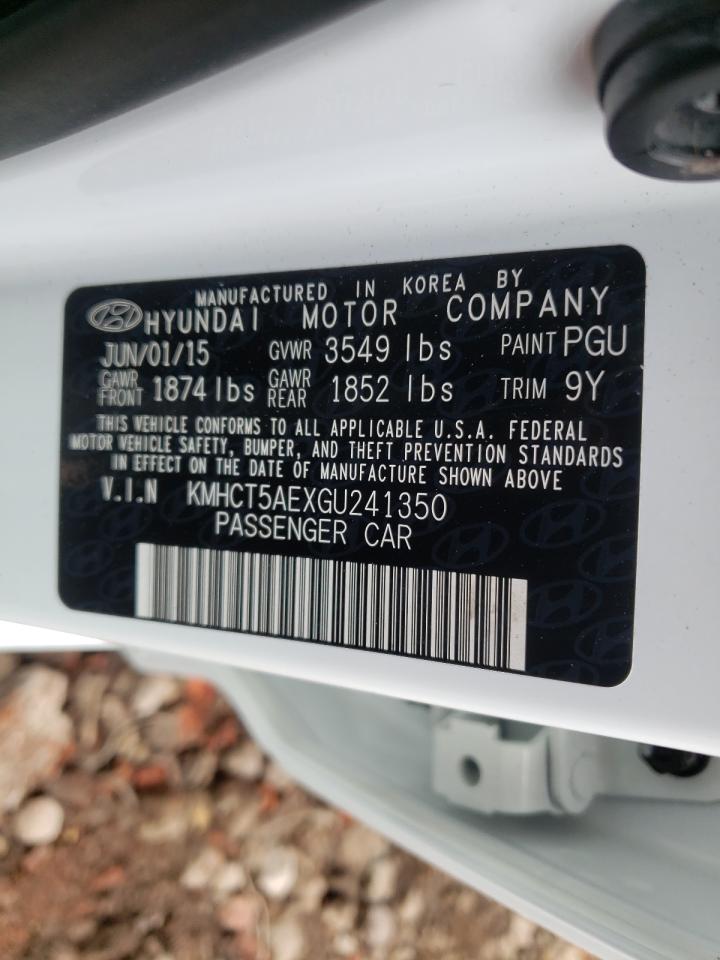 Photo 10 from auction – 2016 HYUNDAI ACCENT SE with VIN KMHCT5AEXGU241350