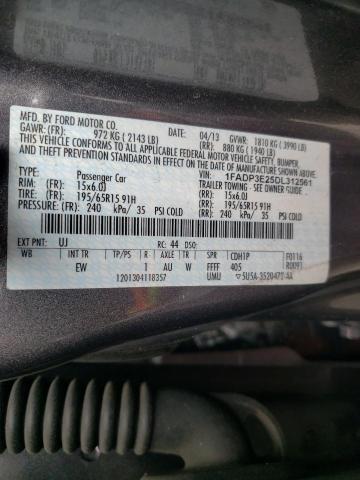Фото 10 с аукциона – 2013 FORD FOCUS S с VIN 1FADP3E25DL312561