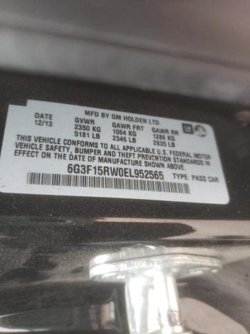 Photo 10 from auction – 2014 CHEVROLET SS with VIN 6G3F15RW0EL952565
