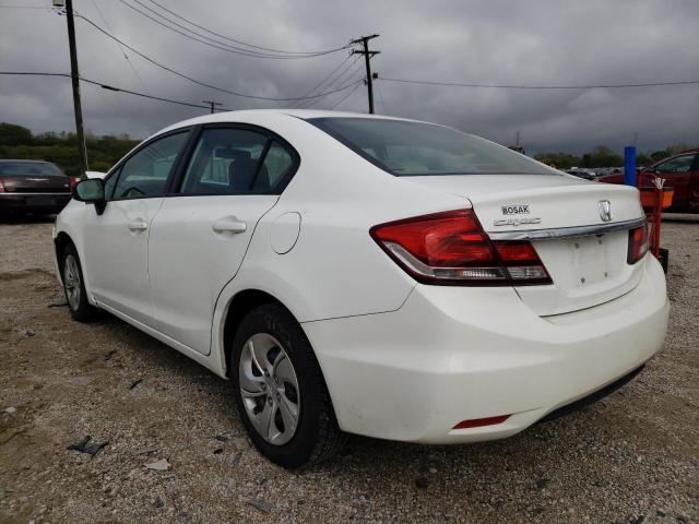 Photo 3 from auction – 2015 HONDA CIVIC LX with VIN 19XFB2F54FE093673