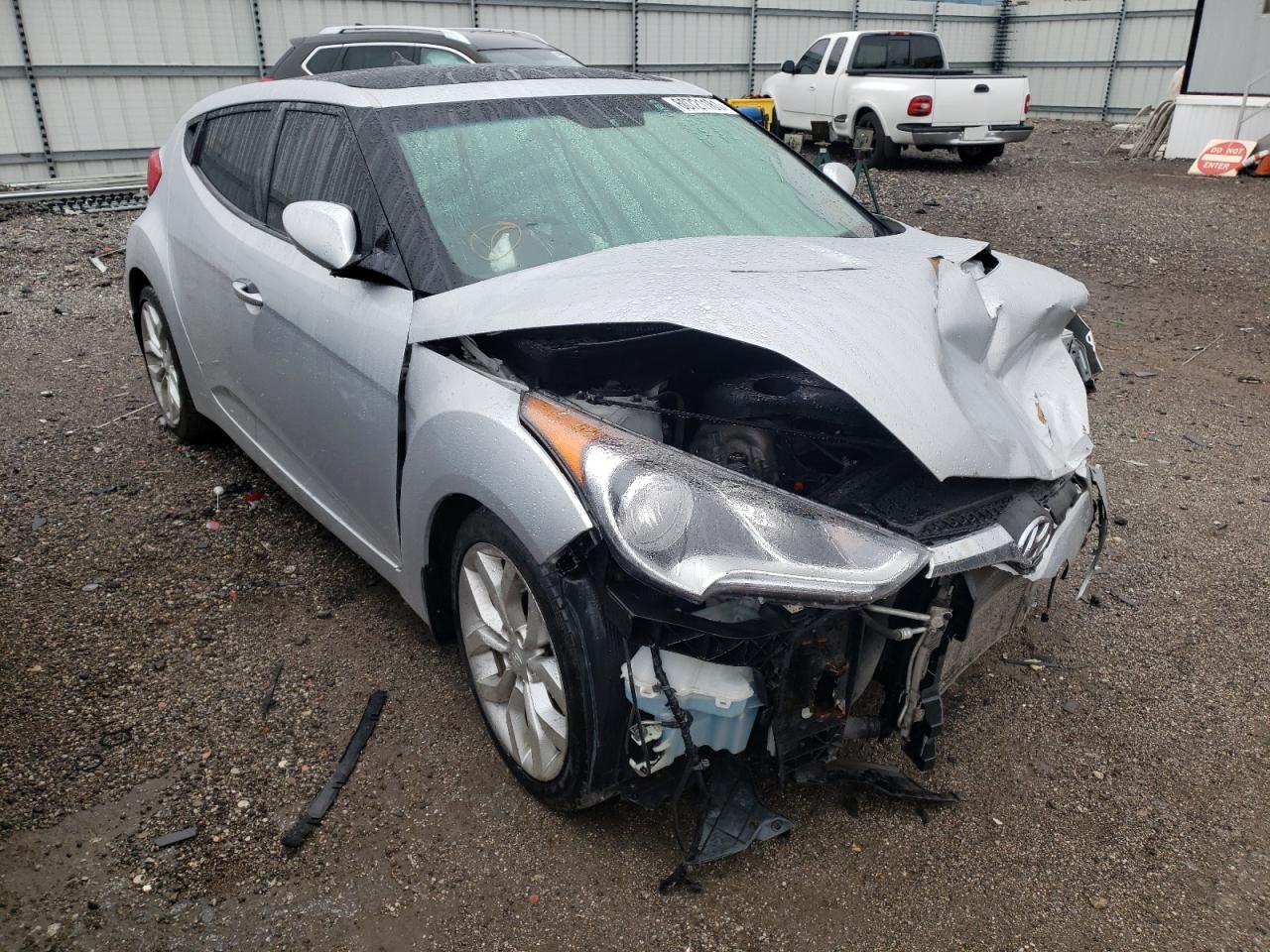 HYUNDAI VELOSTER 2012 with VIN KMHTC6AD0CU030956 - Photo from auction