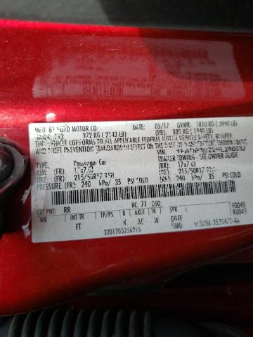 Photo 10 from auction – 2017 FORD FOCUS TITA with VIN 1FADP3N22HL288032