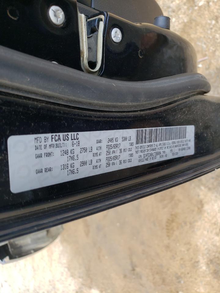Photo 10 from auction – 2018 DODGE JOURNEY SE with VIN 3C4PDCABXJT386094