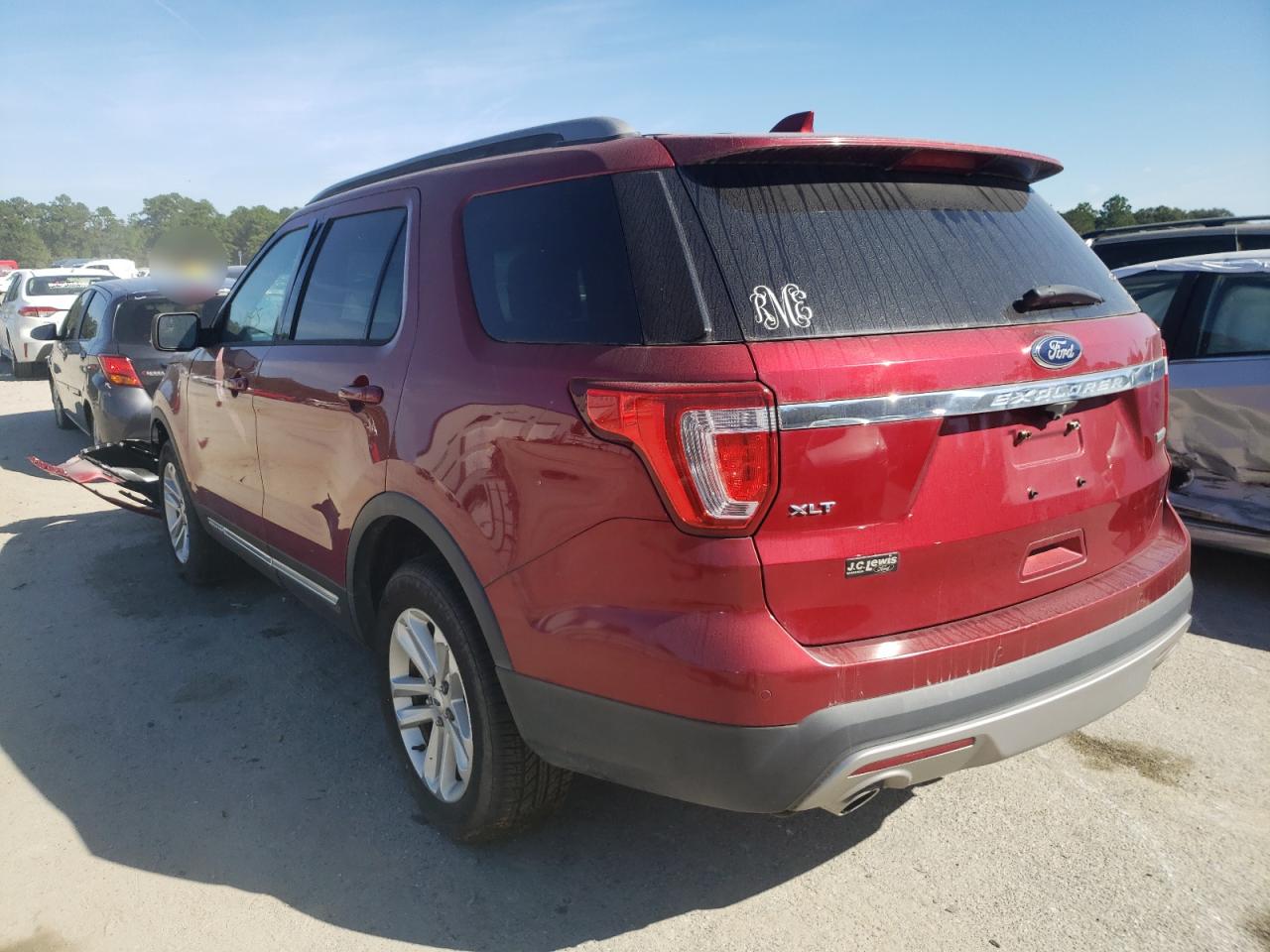 Photo 3 from auction – 2017 FORD EXPLORER X with VIN 1FM5K7DH4HGA25927