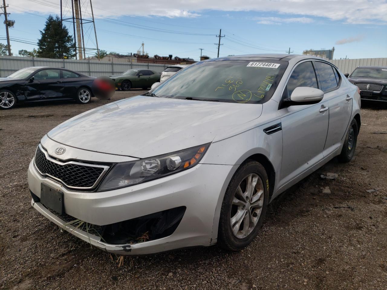 Photo 2 from auction – 2012 KIA OPTIMA EX with VIN 5XXGN4A64CG014710