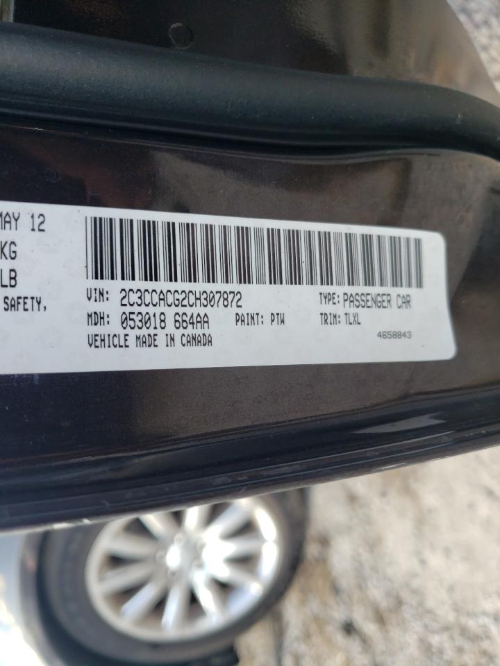 Photo 10 from auction – 2012 CHRYSLER 300 LIMITE with VIN 2C3CCACG2CH307872