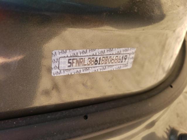Photo 10 from auction – 2008 HONDA ODYSSEY EX with VIN 5FNRL38618B068619
