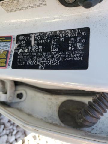 Photo 10 from auction – 2014 KIA SPORTAGE E with VIN KNDPC3ACXE7645284