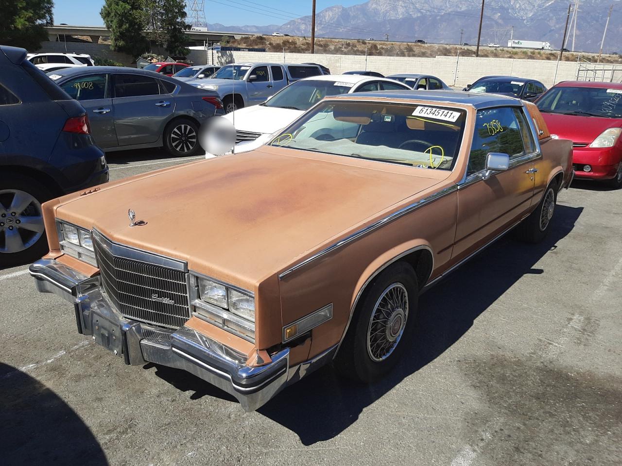 Photo 2 from auction – 1984 CADILLAC ELDORADO with VIN 1G6AL578XEE632473