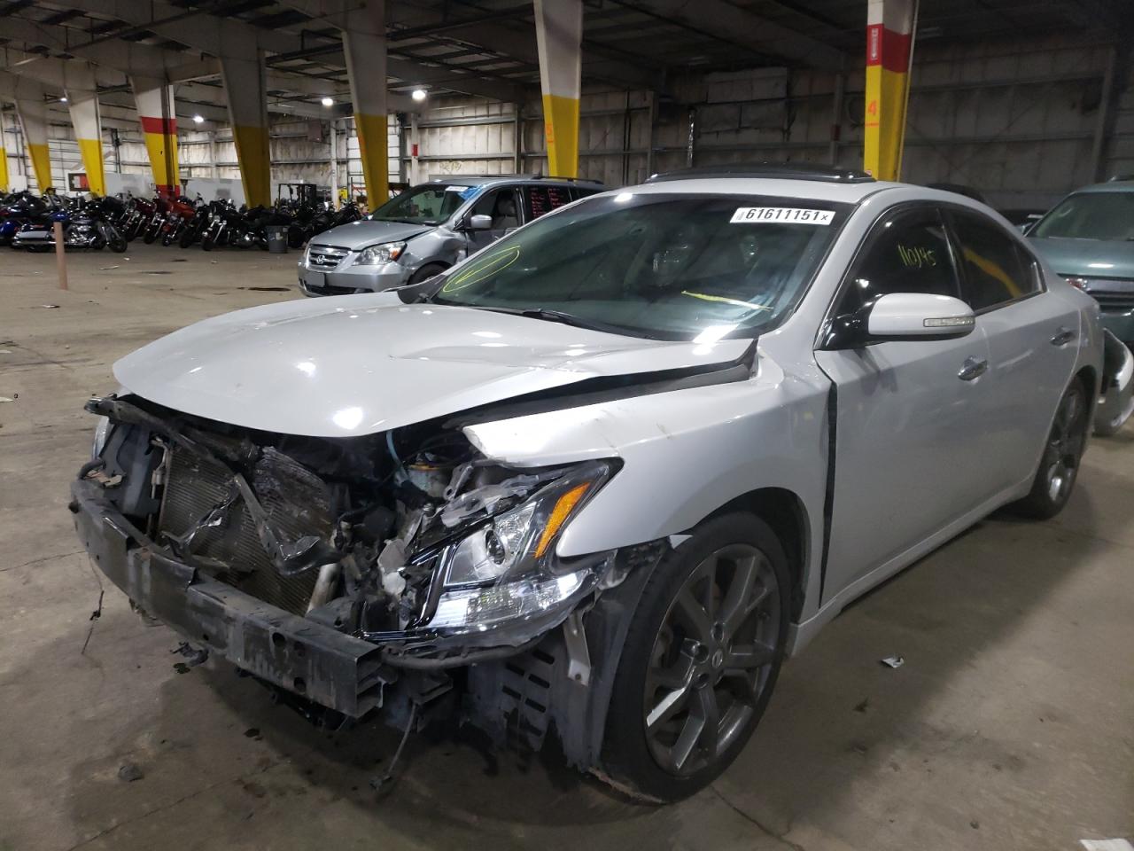Photo 2 from auction – 2013 NISSAN MAXIMA S with VIN 1N4AA5AP5DC816934