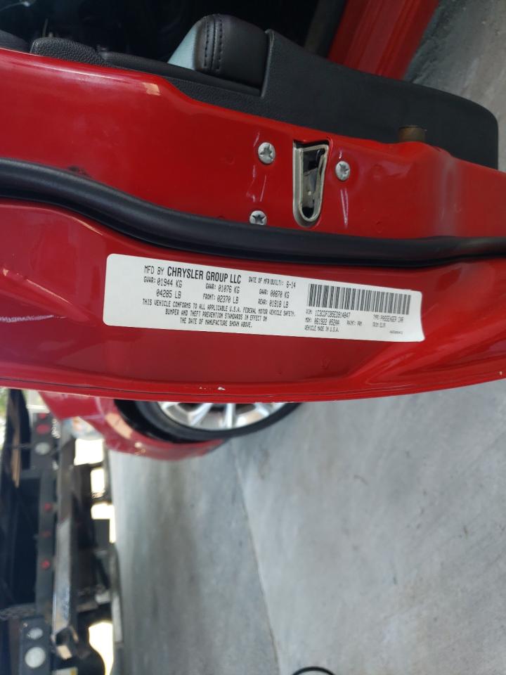 Photo 10 from auction – 2014 DODGE DART LIMIT with VIN 1C3CDFCB5ED914847