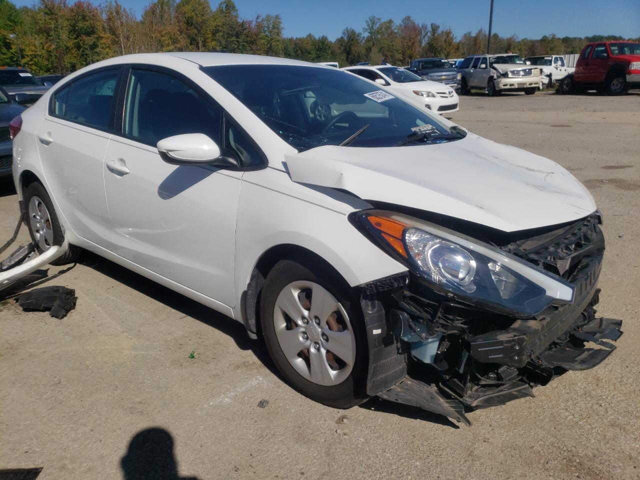 KIA FORTE LX 2016 with VIN KNAFK4A67G5507812 - Photo from auction