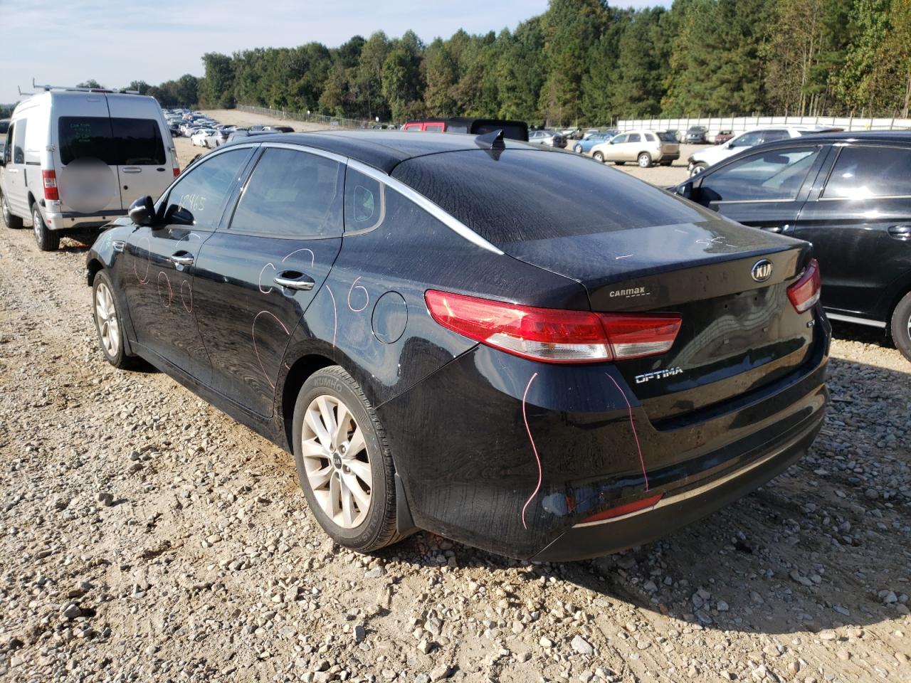 Photo 3 from auction – 2016 KIA OPTIMA EX with VIN 5XXGU4L32GG119404