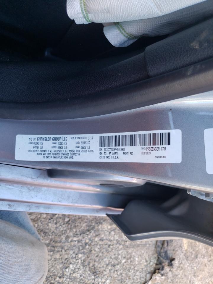 Photo 10 from auction – 2015 CHRYSLER 200 C with VIN 1C3CCCCG9FN501368