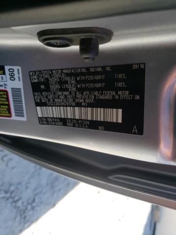 Photo 10 from auction – 2017 TOYOTA SIENNA with VIN 5TDZZ3DCXHS781766