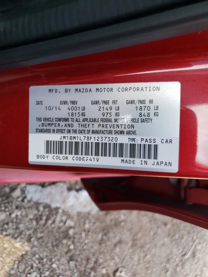 Photo 10 from auction – 2015 MAZDA 3 TOURING with VIN JM1BM1L78F1237320