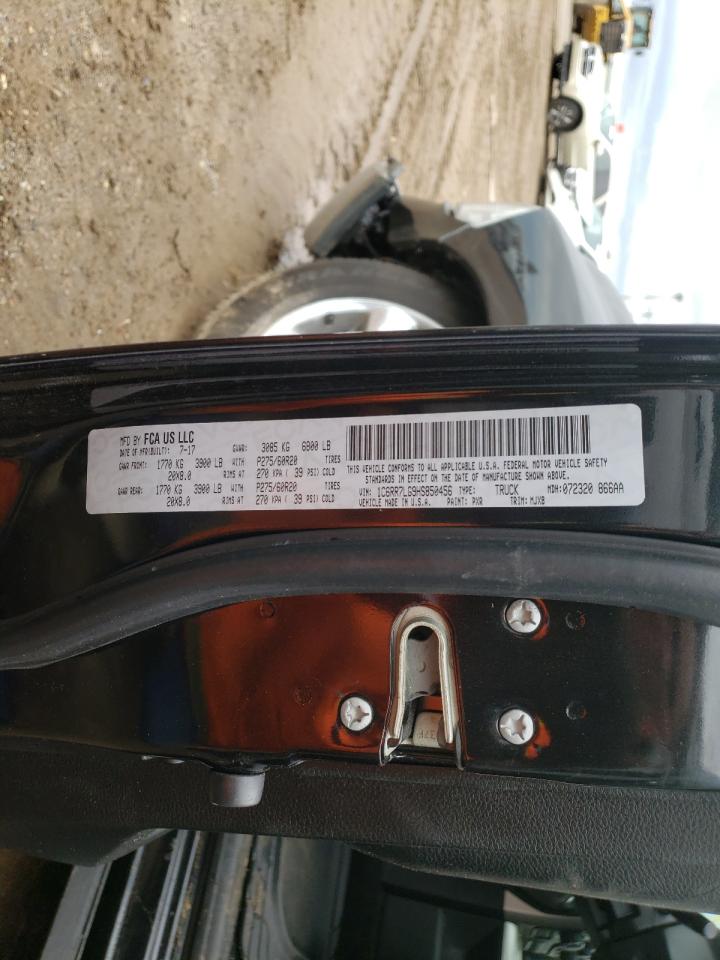 Photo 10 from auction – 2017 RAM 1500 SLT with VIN 1C6RR7LG9HS850456