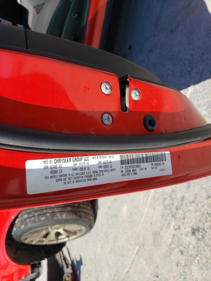 Photo 10 from auction – 2014 DODGE CHALLENGER with VIN 2C3CDYBTXEH158523