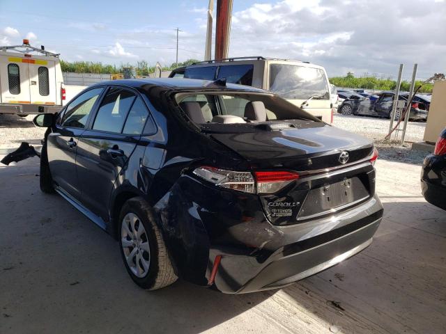 Photo 3 from auction – 2021 TOYOTA COROLLA LE with VIN JTDEPMAE5MJ180708