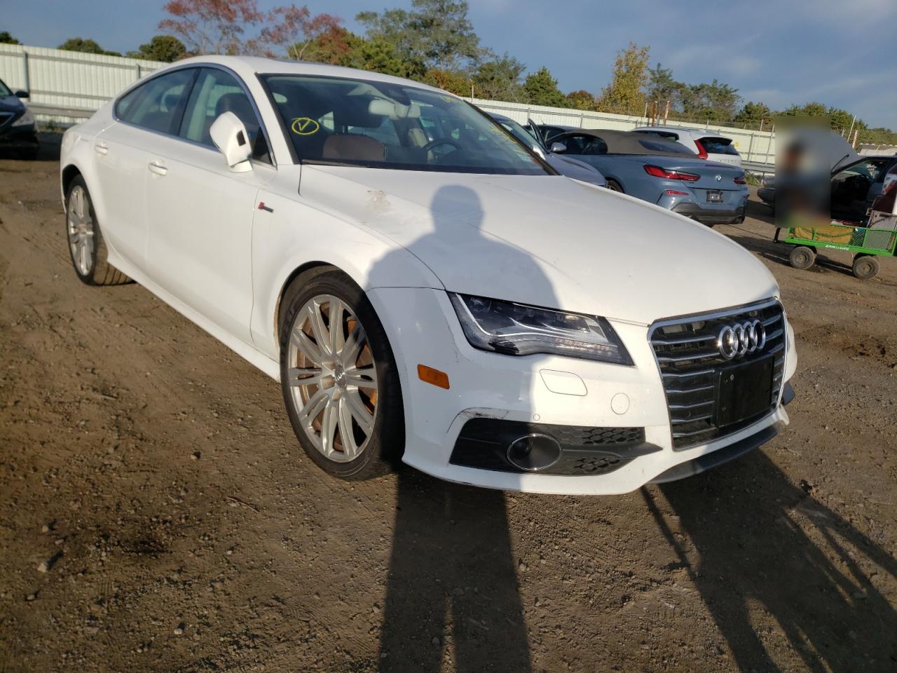 AUDI A7 2012 with VIN WAUSGAFC5CN004223 - Photo from auction