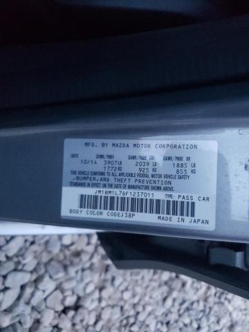 Photo 10 from auction – 2015 MAZDA MAZDA3 with VIN JM1BM1L76F1237011