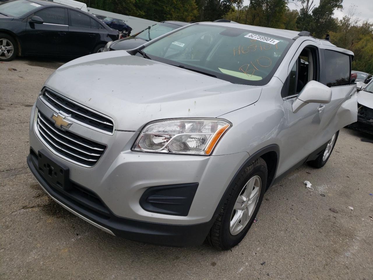 Photo 2 from auction – 2016 CHEVROLET TRAX 1LT with VIN KL7CJLSB9GB510658