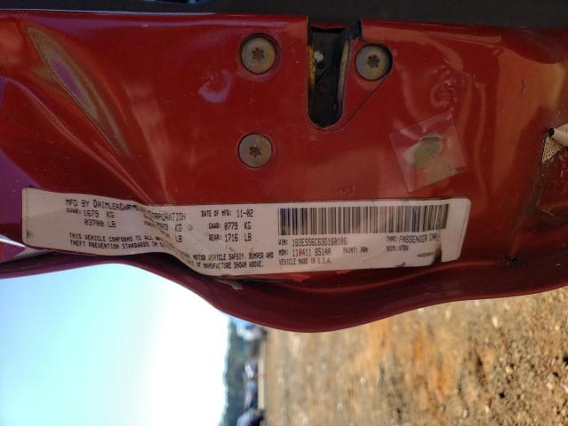 Photo 10 from auction – 2003 DODGE NEON SXT with VIN 1B3ES56C63D160106